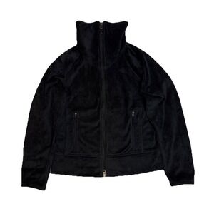 North Face Women's Fleece Full Zip Sweater High Collar Size Small